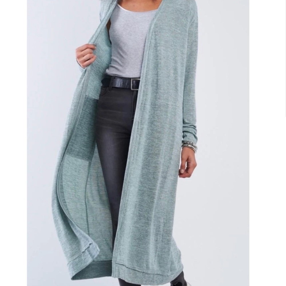 NWT Sage Long Sleeve Cardigan With Pockets